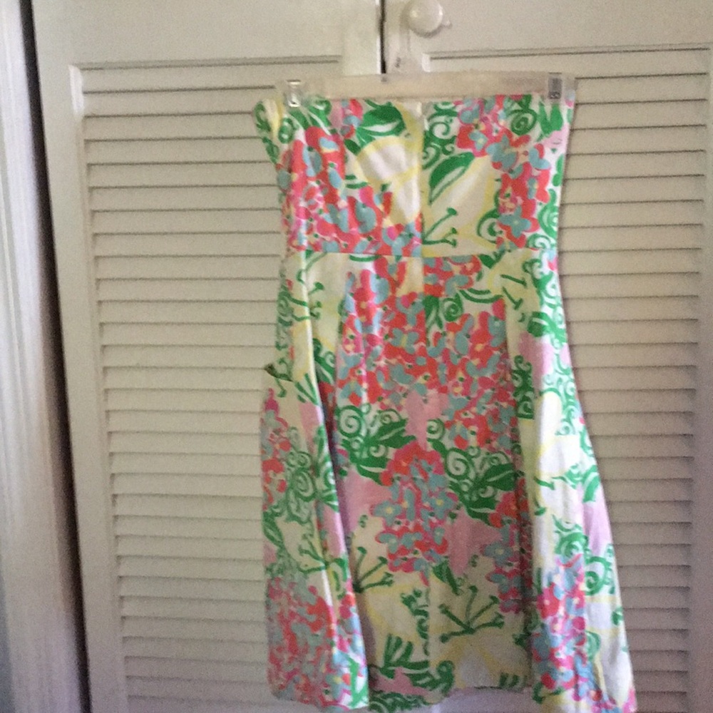 Lilly Pulitzer Strapless Dress - Picture 2 of 4